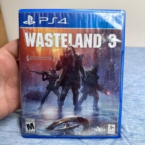 Wasteland 3 PS4 Video Game Playstation 4 RPG Deep Silver Inxile Complete TESTED